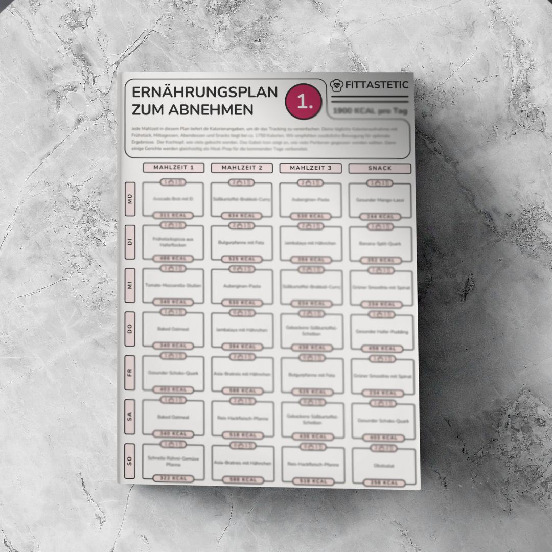 FitTasteTic Meal-Plan Set – Abnehmen leicht gemacht (Kochbuch-Edition)